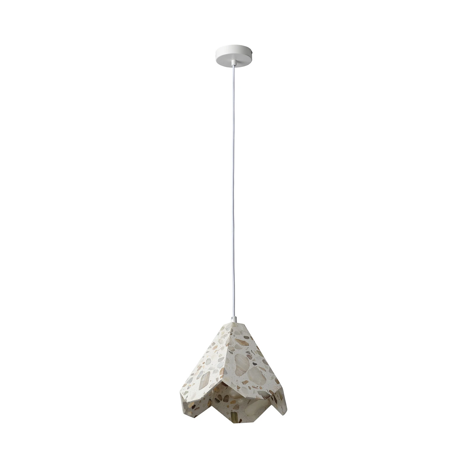 OSRAM pakabinama lempa Decor Gleam Flower, Terrazzo, smėlio spalvos, E27