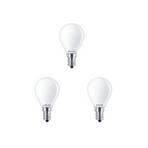 3-pack Bec LED 6,5W Sticlă Coroană (806lm) E14 - Philips