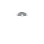 Bugia Single Ceiling Lamp 2700K Chrome - Lodes