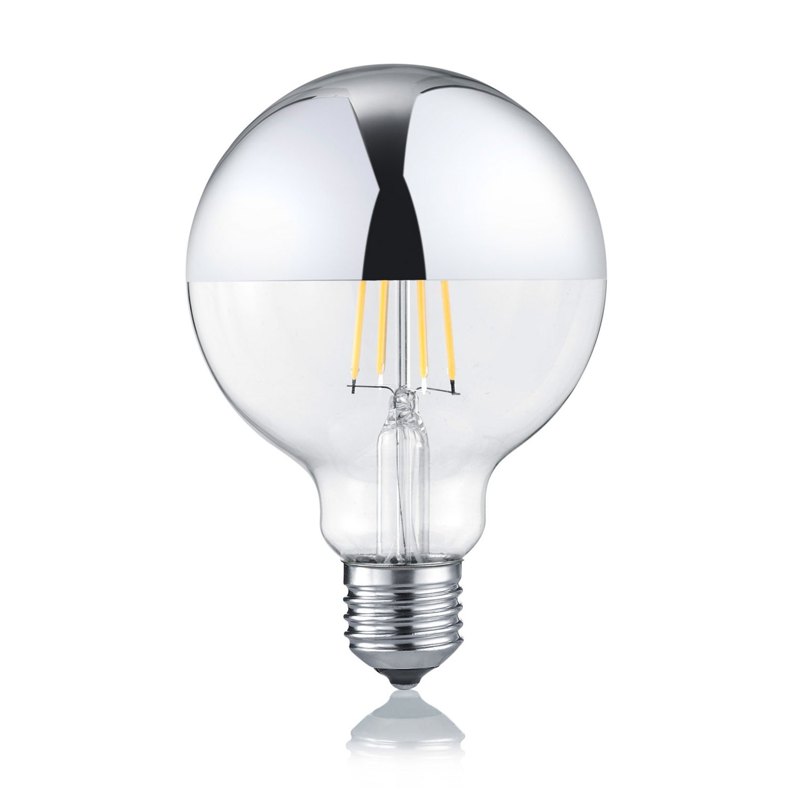 LED-globe-lamppu E27 7W 2 700 K, peilipää