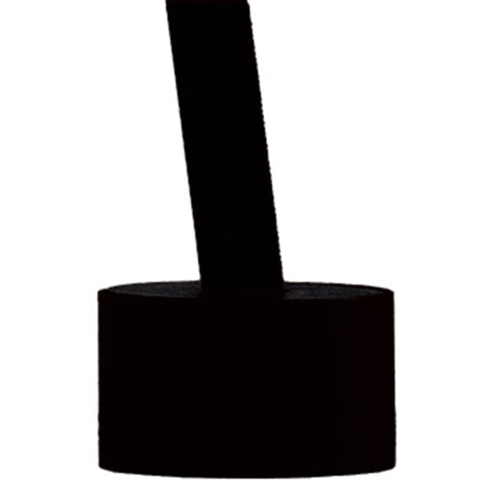 Talna svetilka Martinelli Luce Elastica s trakom, črna