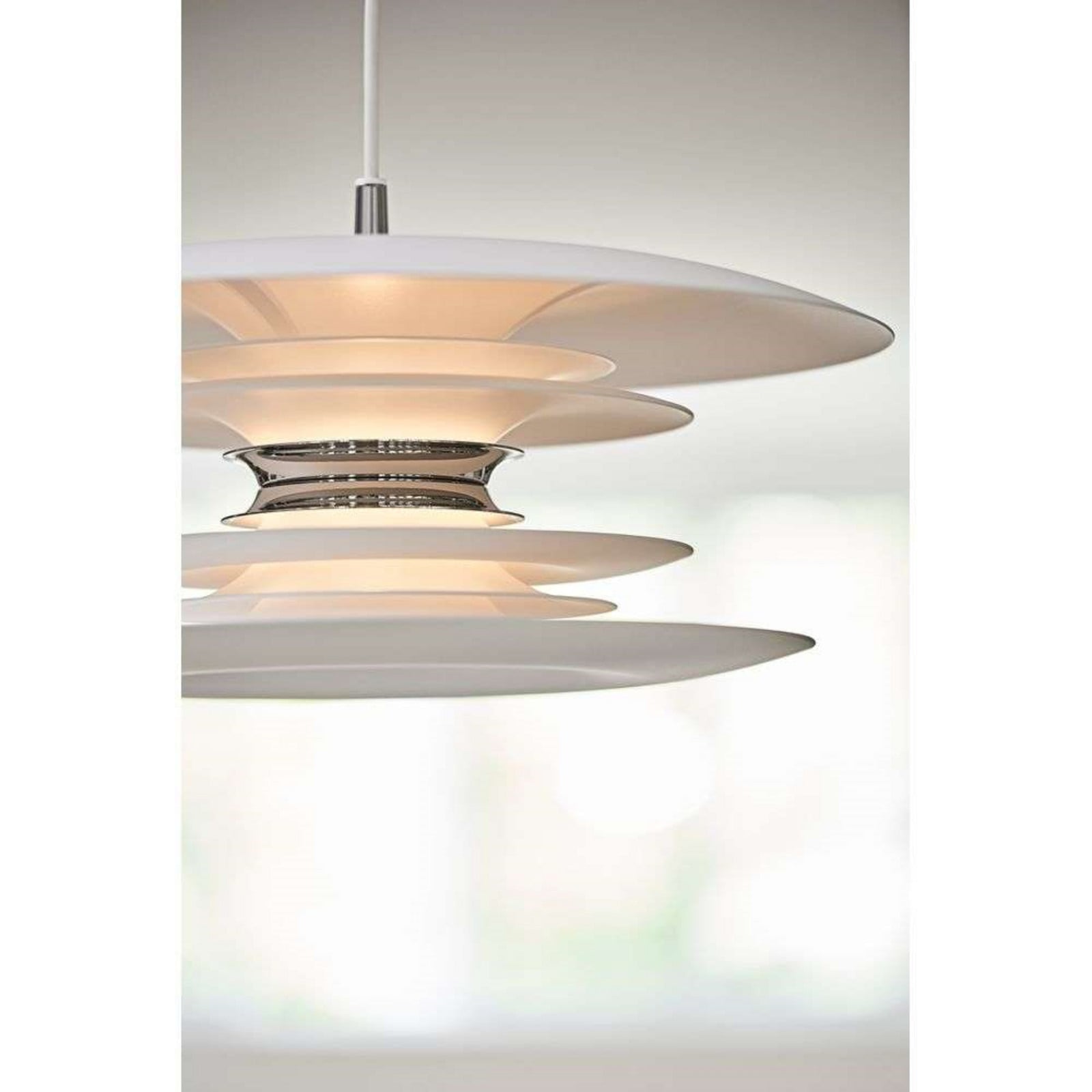 Diablo Taklampa Ø400 Mat Vit Belid - Matsal - Metall | Produkter - Taklampor | Lampspecialisterna