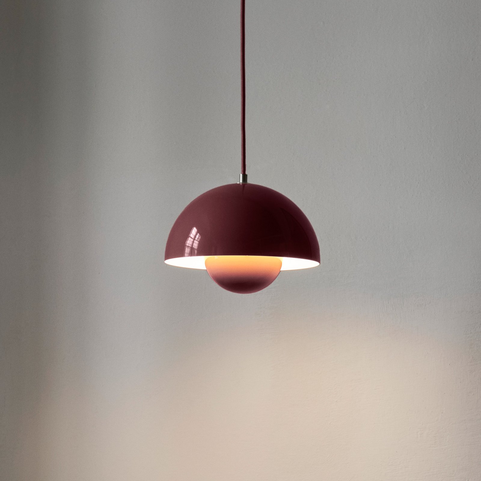 Závesné svietidlo Flowerpot VP1 ružové - &Tradition