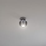 Прожектор за таван GAMBIT, черен, Ø 10 cm, метал, GU10 LED