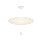 WEVER & DUCRÉ LED висяща лампа Shedda Ø 55 см, цвят „live simple“, 2700 K
