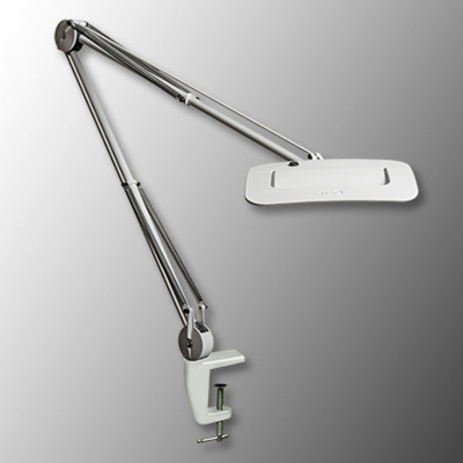 GLamOX Asymmetrical Workplace table lamp Split LED, for Workroom / Office, zinc, steel, aluminium, plastic, 11 W, energy efficiency: A+, H: 80 cm