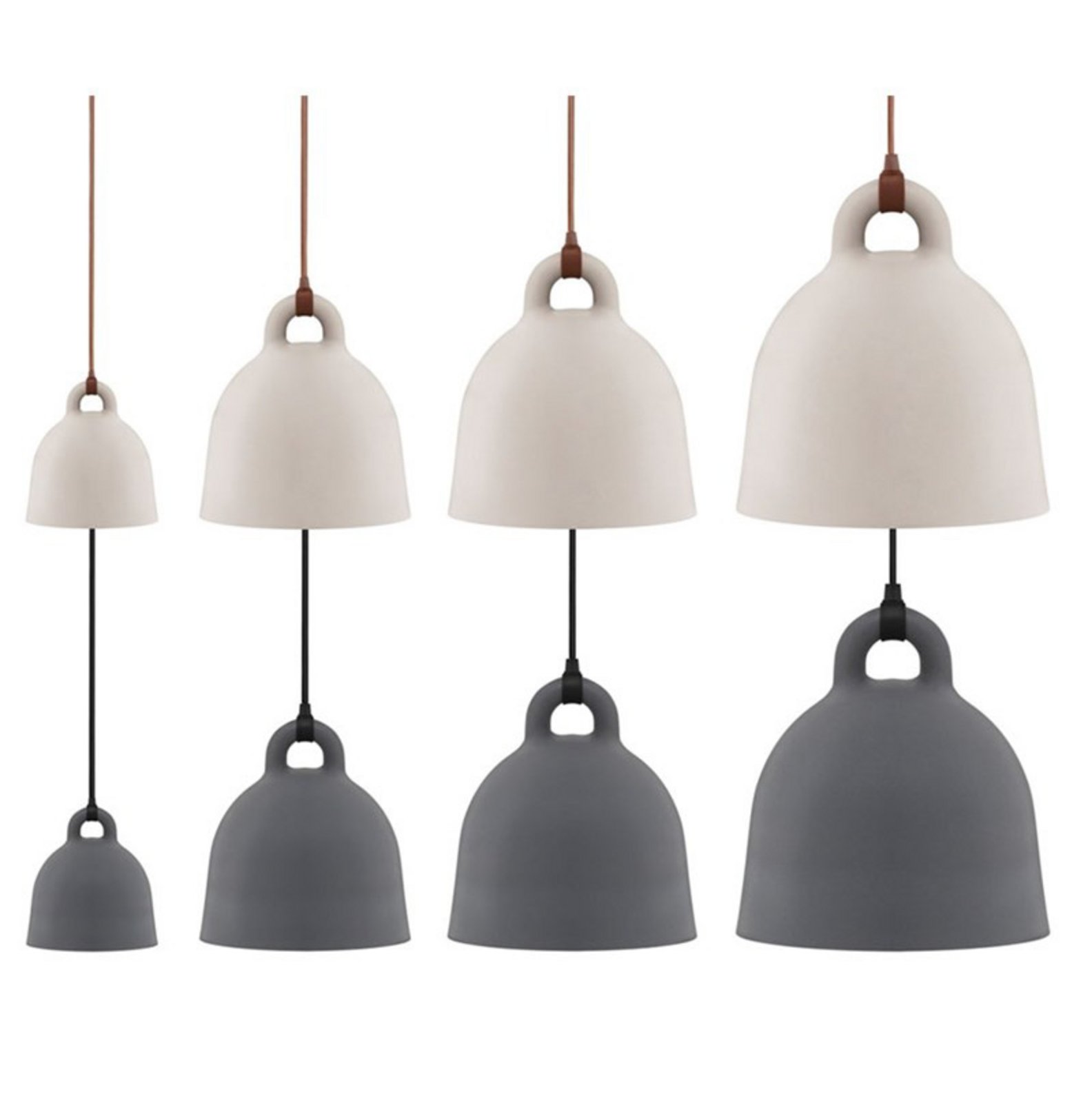 Bell Lustră Pendul Small Sand - Normann Copenhagen