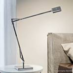 FLOS Kelvin Edge - lampka biurkowa LED antracytowa
