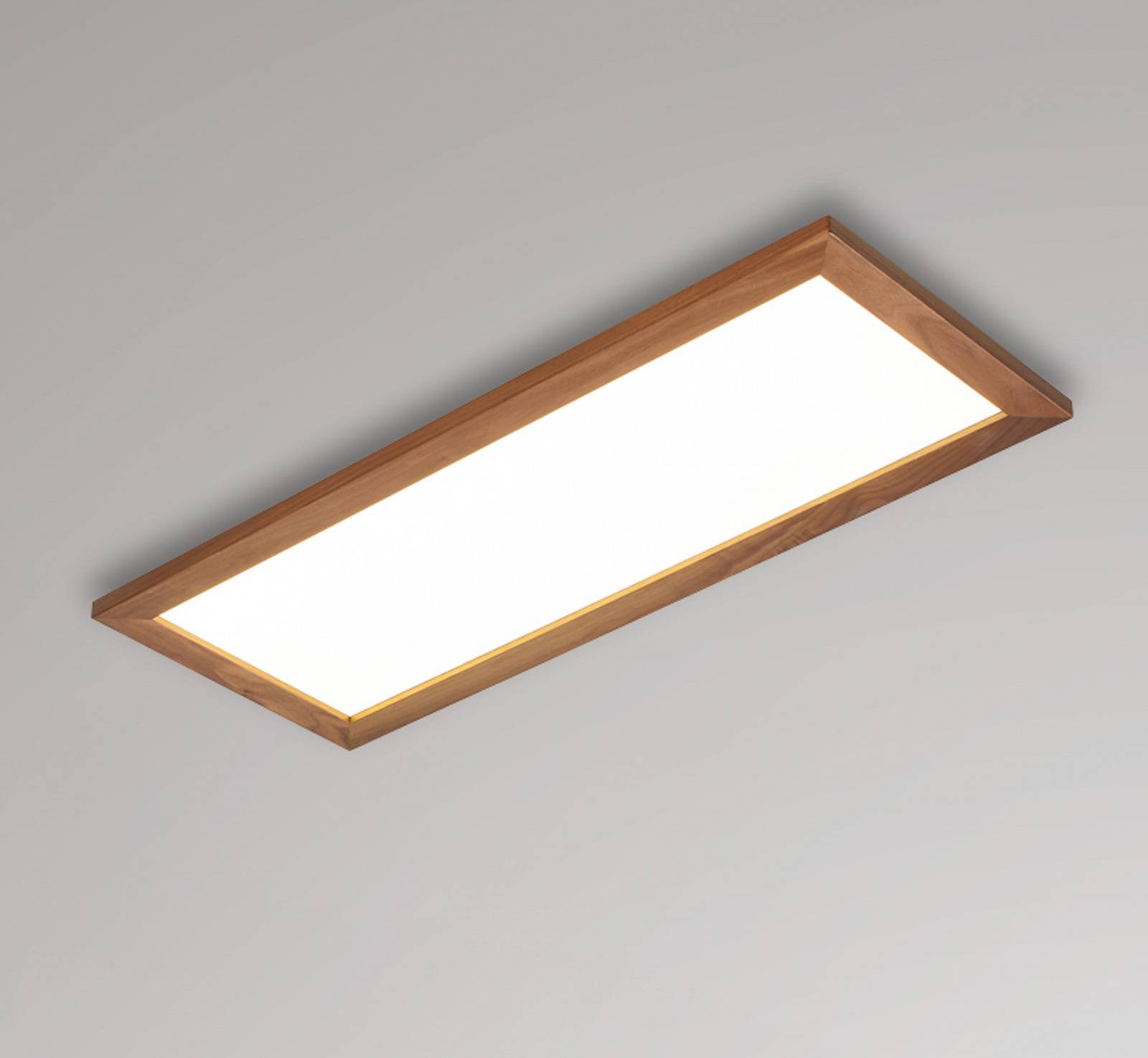 Quitani Aurinor LED-panel valnød 86 cm