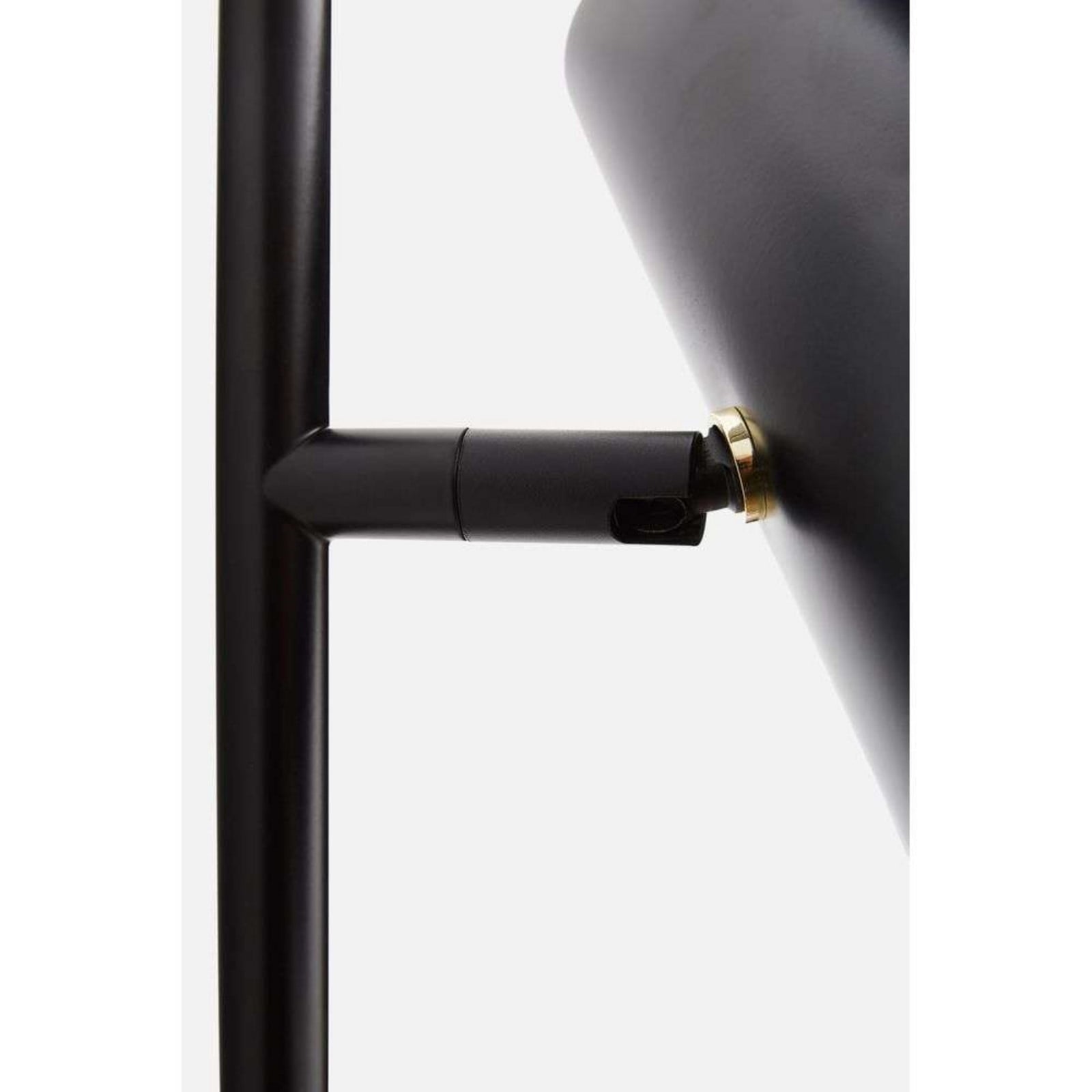 Cono Stehleuchte Black Woud - Wohnzimmer - Metall