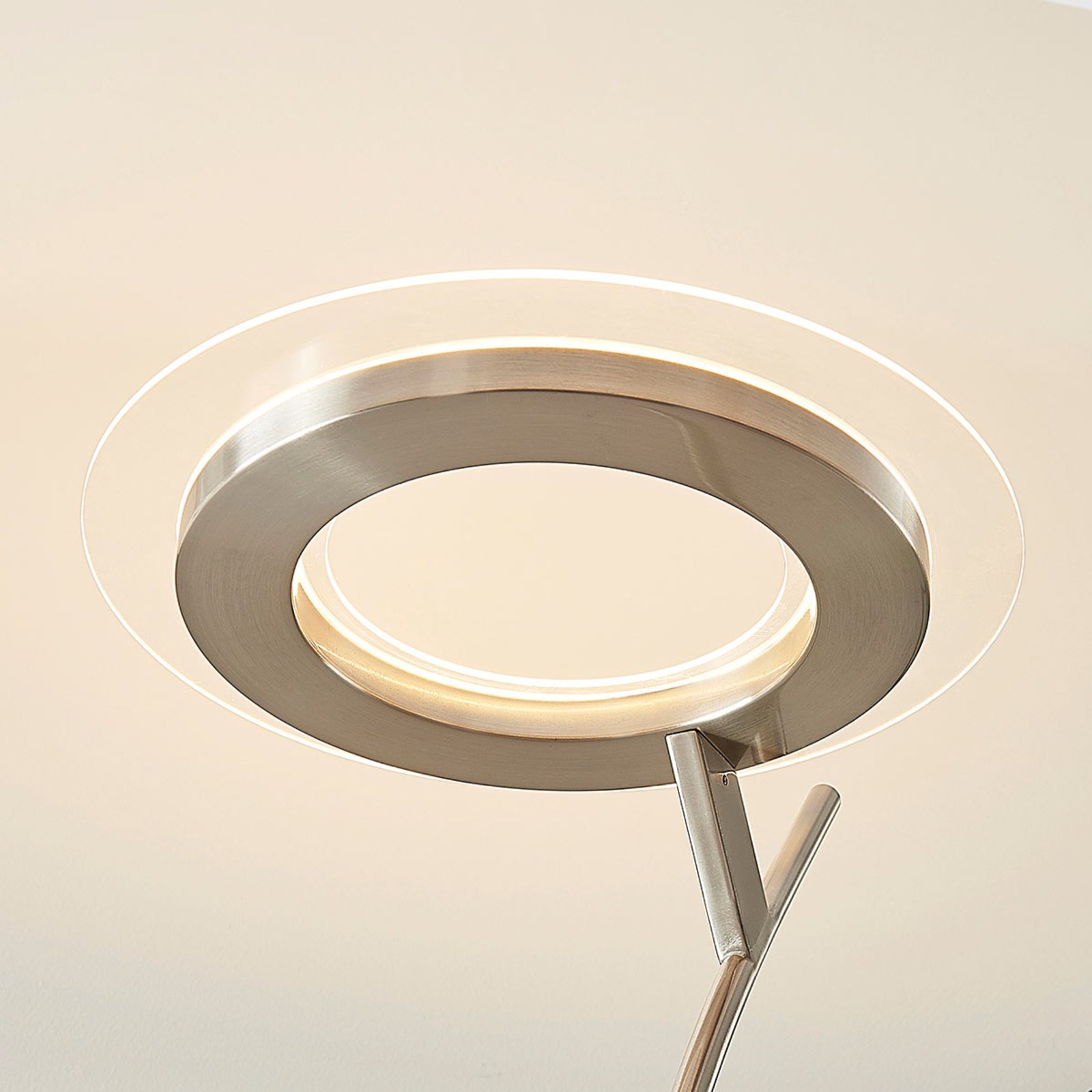 Darion Floor Lamp Nickel - Lindby