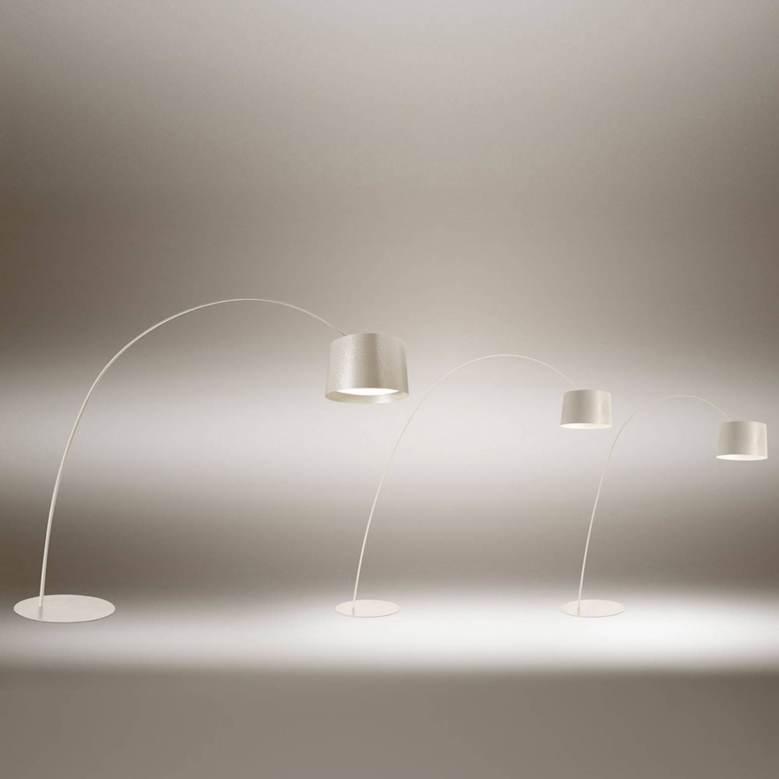 Foscarini Twiggy MyLight lampa stojąca kremowa