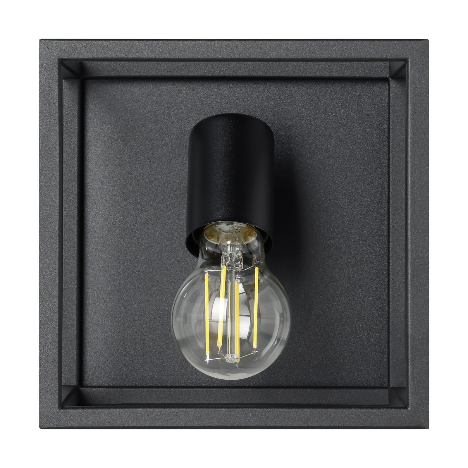 Taklampa Silentina 1 lampa, 18 x 18 cm