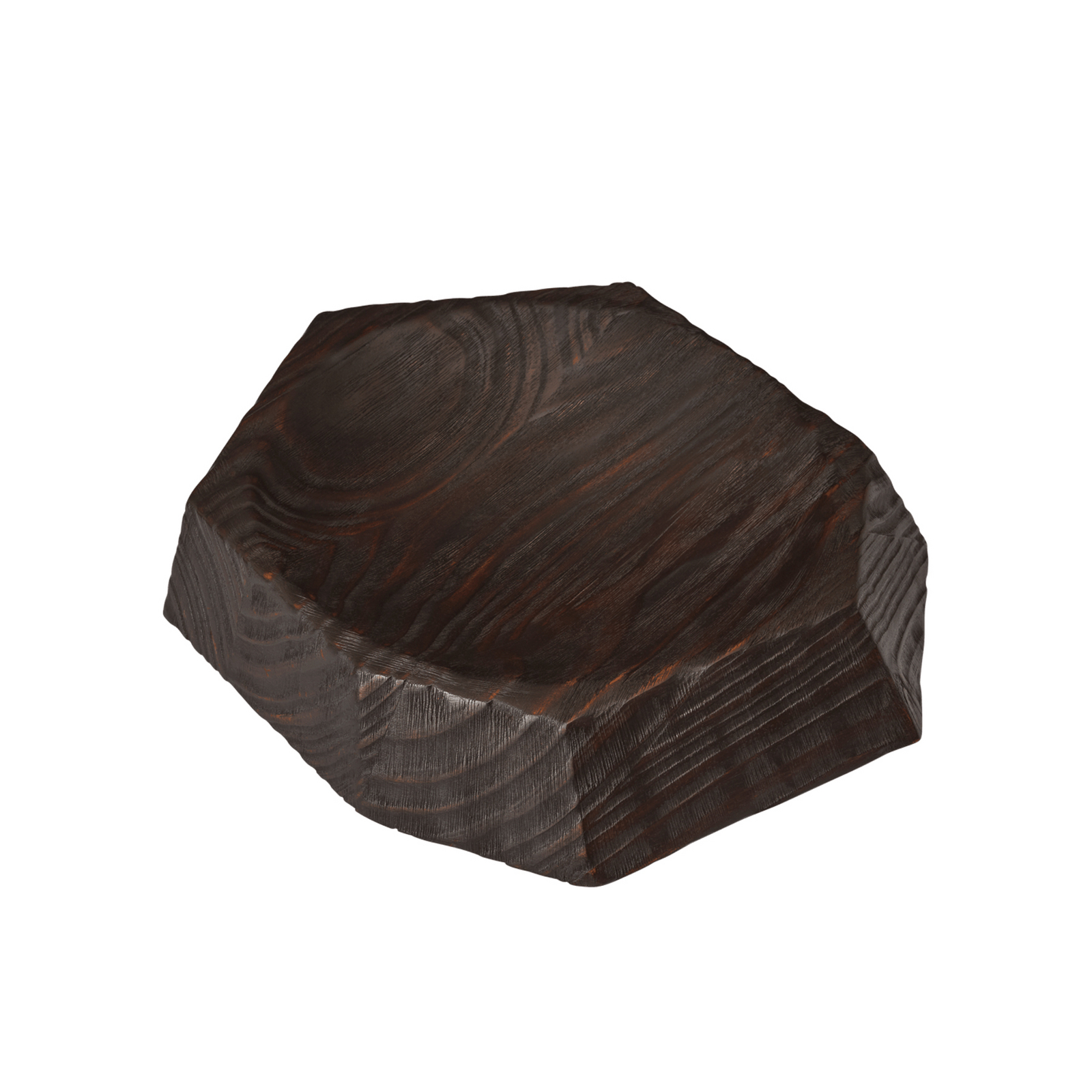 Koh Schale, dunkelbraun, Ø 35 cm, Kiefernholz - ferm LIVING