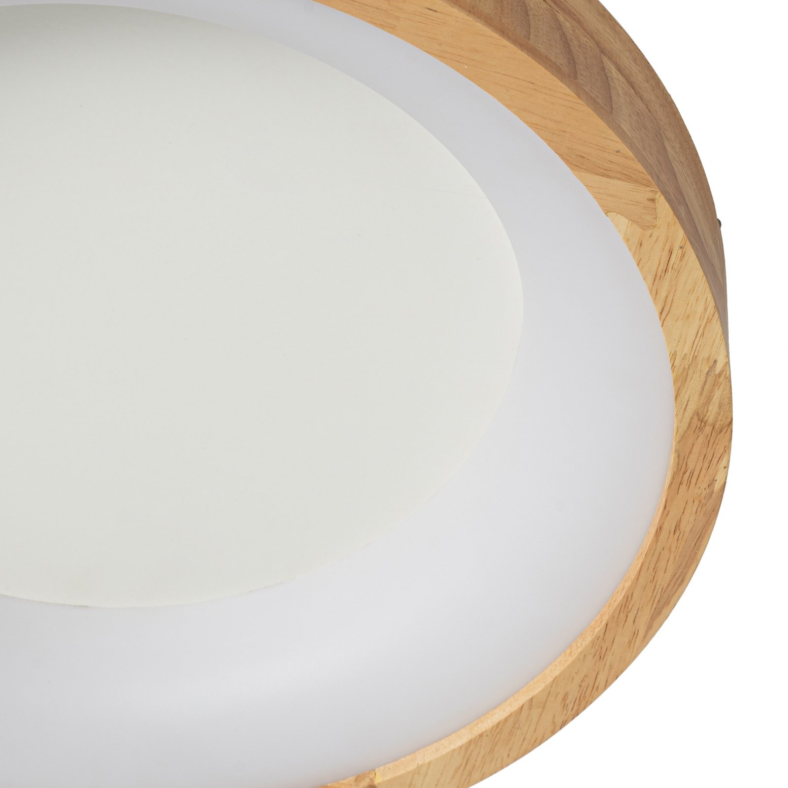 Samvel LED Candeeiro de Teto Ø40 Madeira - Lucande