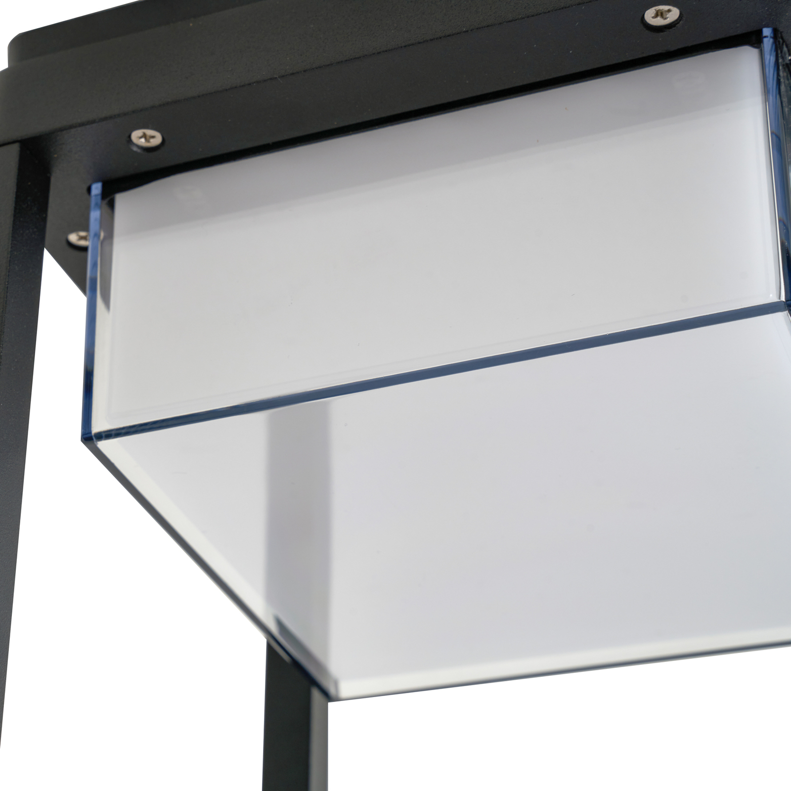 Tilena Square Célula solar Candeeiro de mesa Preto - Lucande