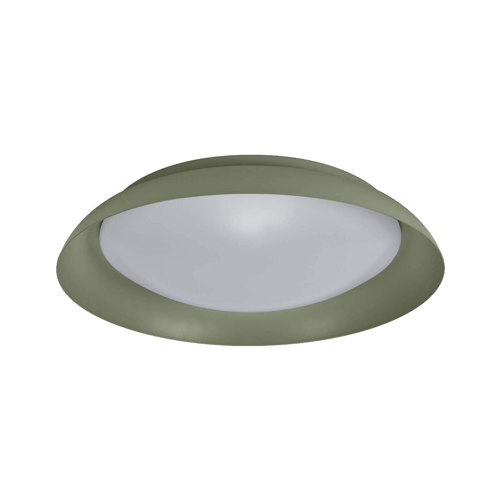 Φωτιστικό οροφής LED ORBIS PLATE της OSRAM, πράσινο, Ø 48 cm, clickdim