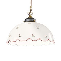 Lámpara colgante Nonna flores Ø 36 cm 1 luz rosa