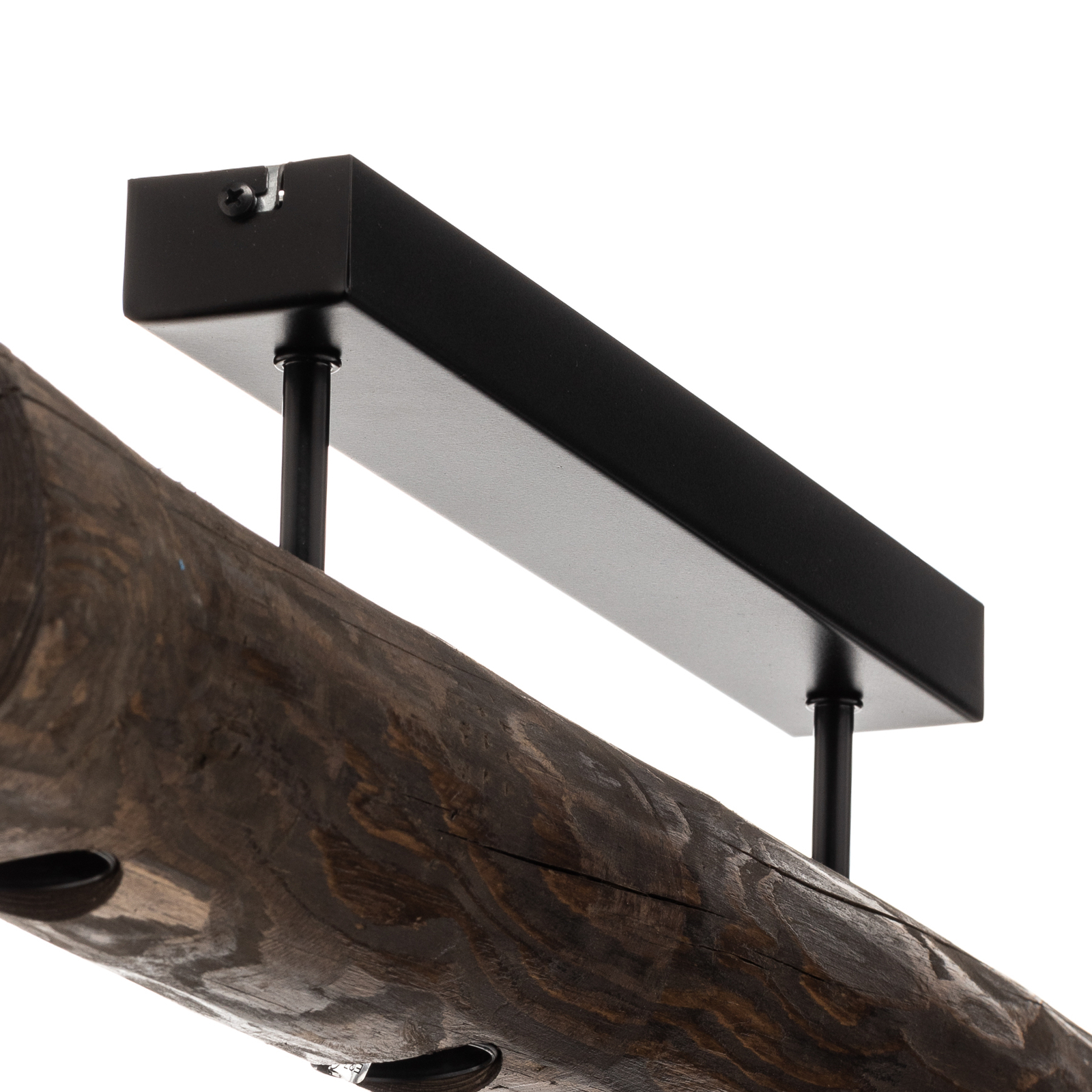 Beam 4 Plafondlamp Dark Pine Wood - Envostar
