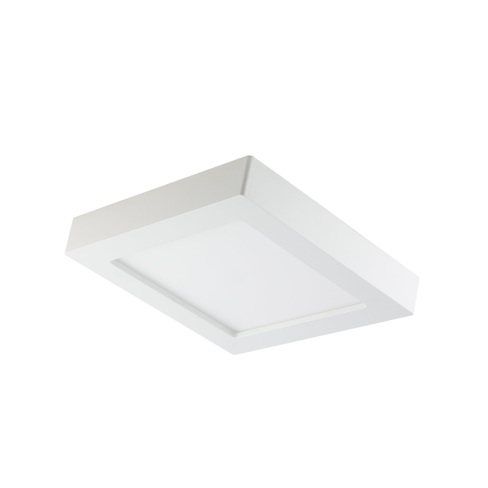 Prios Alette LED-Deckenleuchte, weiß 22,7 cm 18W