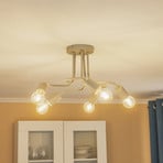 Ceiling light Joiy, distributed, 5-bulb, grey