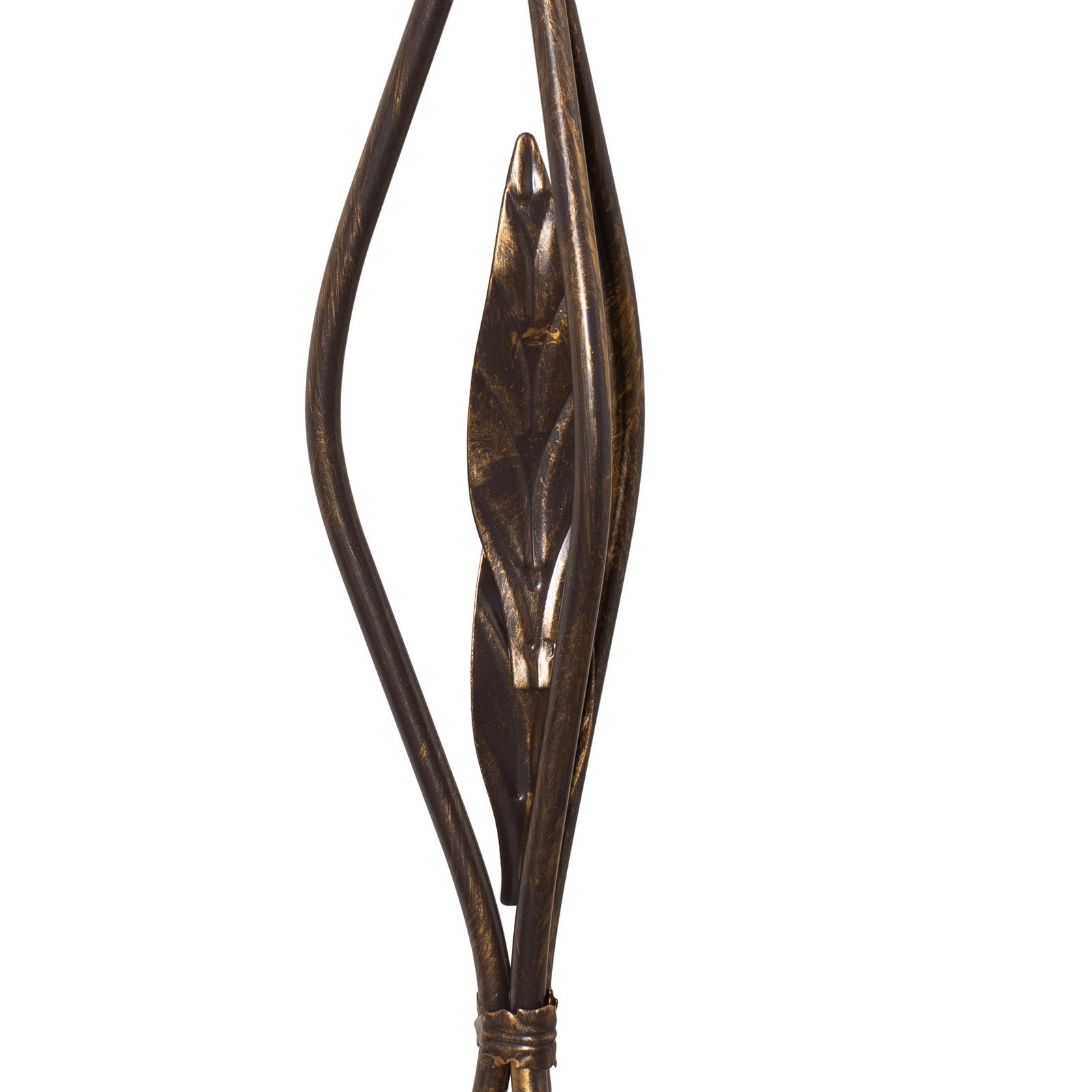 Stāvlampa Alga, 3 gaismas, dzelzs, stikls, Florentīna Stāvlampa Alga, 3 gaismas, dzelzs, stikls, Florentīna