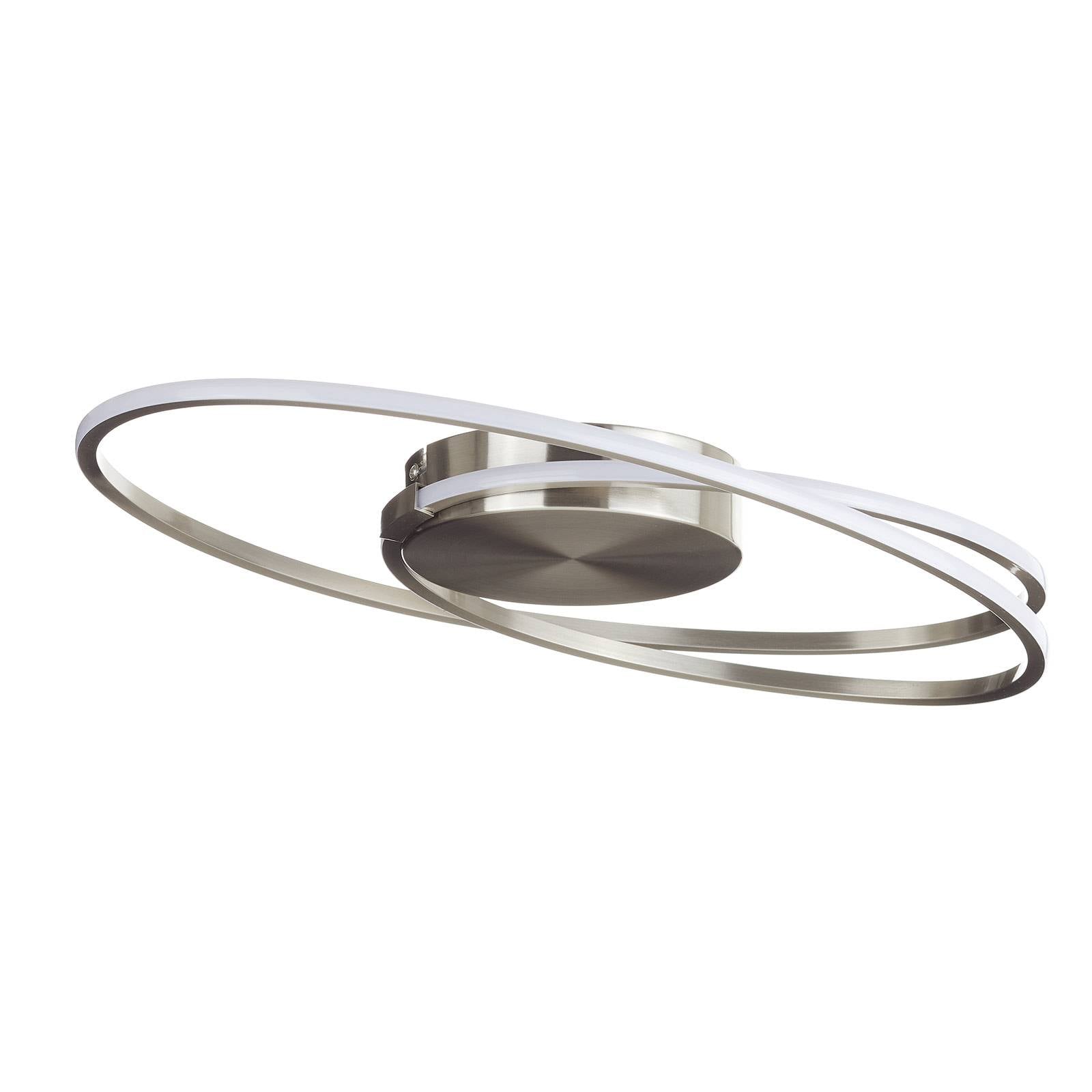 LED-Deckenleuchte Ophelia stahl
