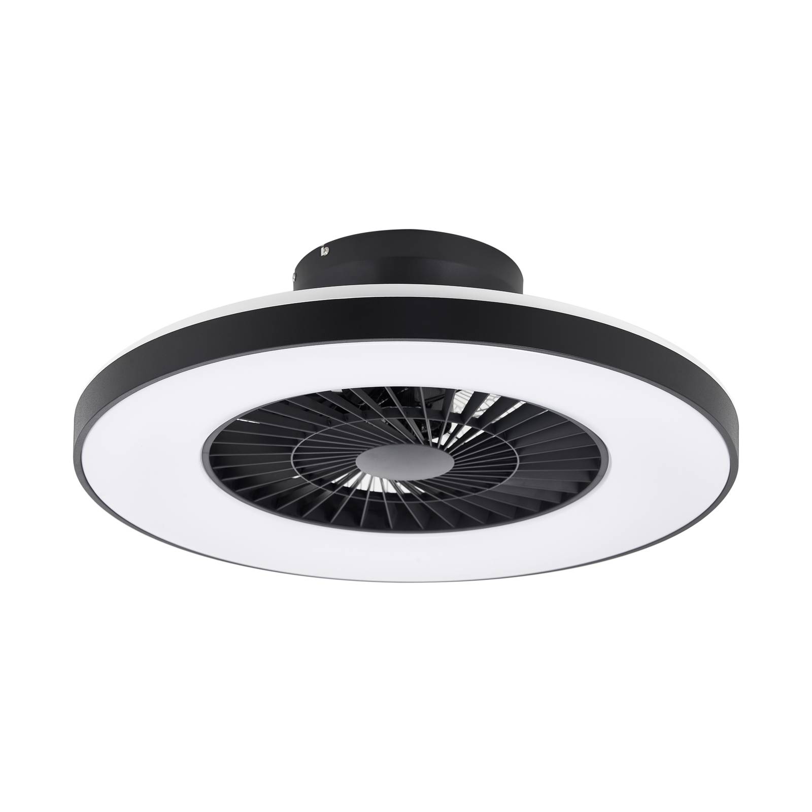Starluna Orligo LED mennyezeti ventilátor, fekete