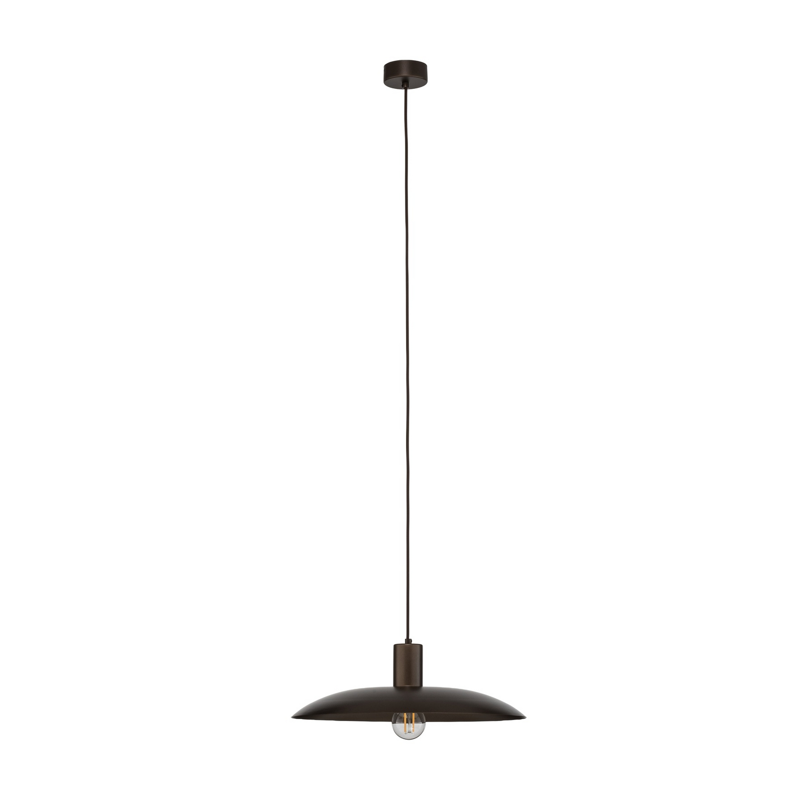 Hängeleuchte Astra, braun, Metall, Ø 41 cm, E27 Hängeleuchte Astra, braun, Metall, Ø 41 cm, E27