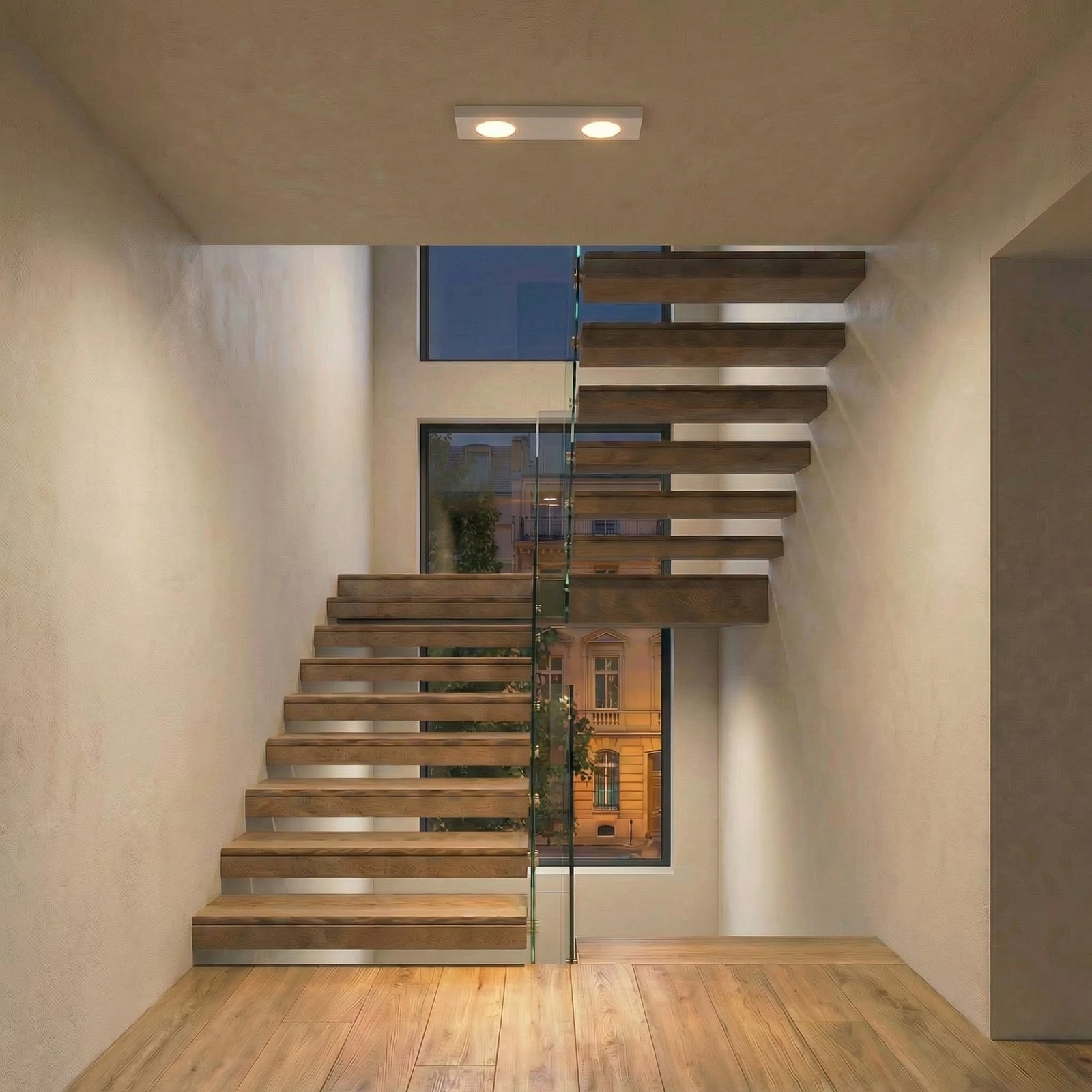 Plafonnier Hero, blanc, 2 lampes, 35 x 12 cm, métal, GX53