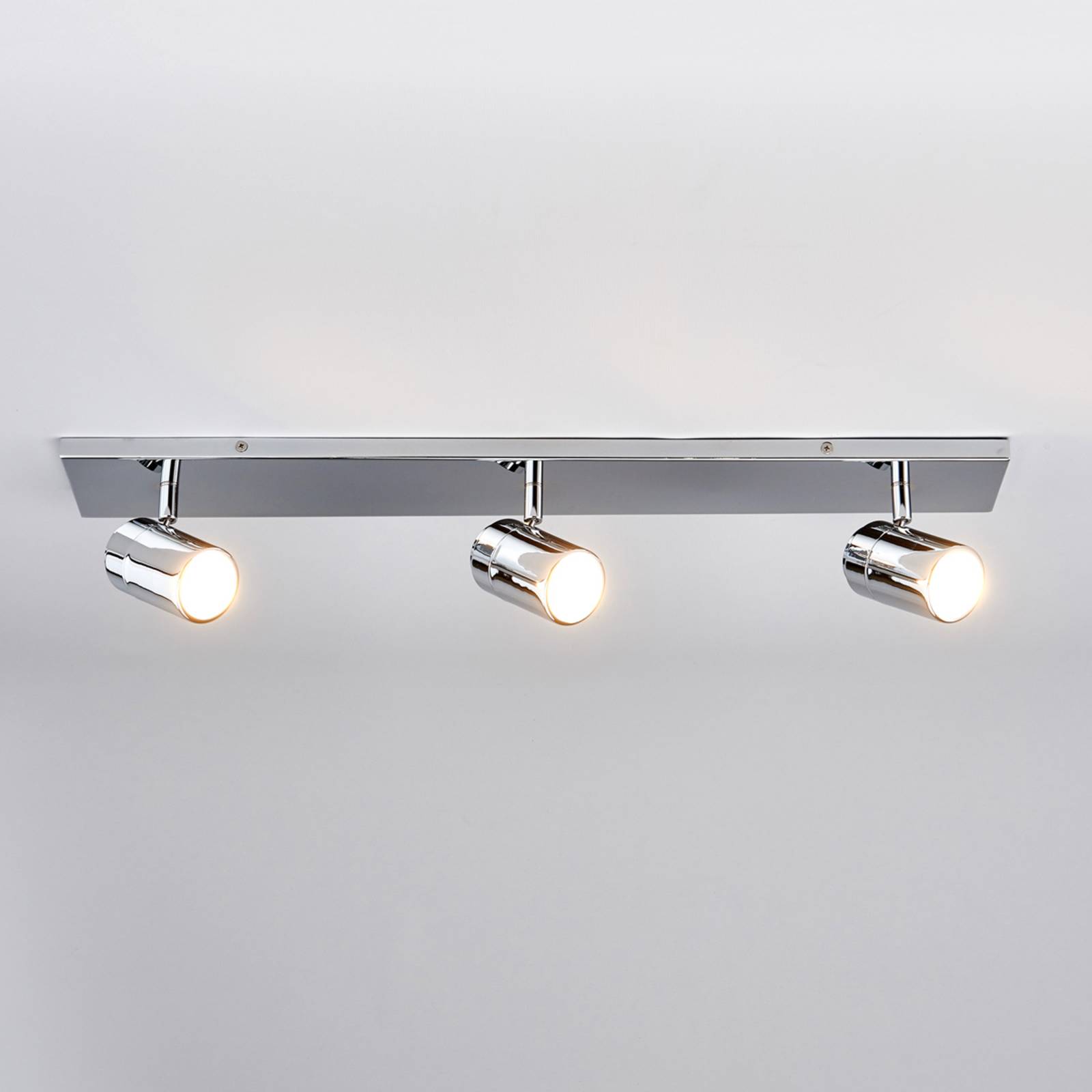 Trzypunktowa łazienkowa lampa sufitowa Dejan