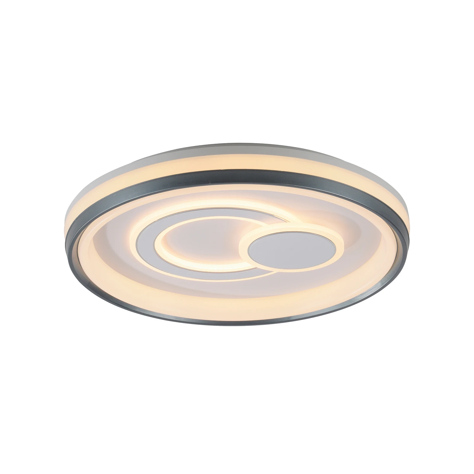 JUST LIGHT. Φωτιστικό οροφής Minelli LED, Ø 50 cm, με δυνατότητα ρύθμισης