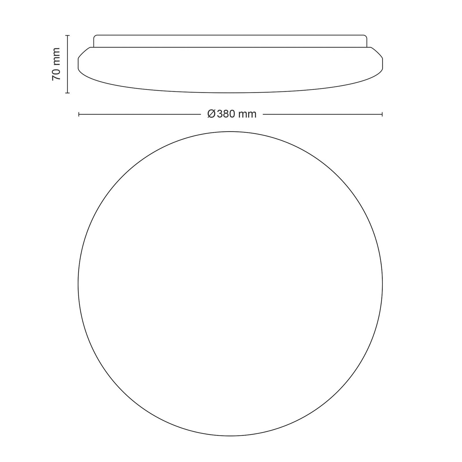 Lampa sufitowa LED Philips Izso Aio Ø 38 cm