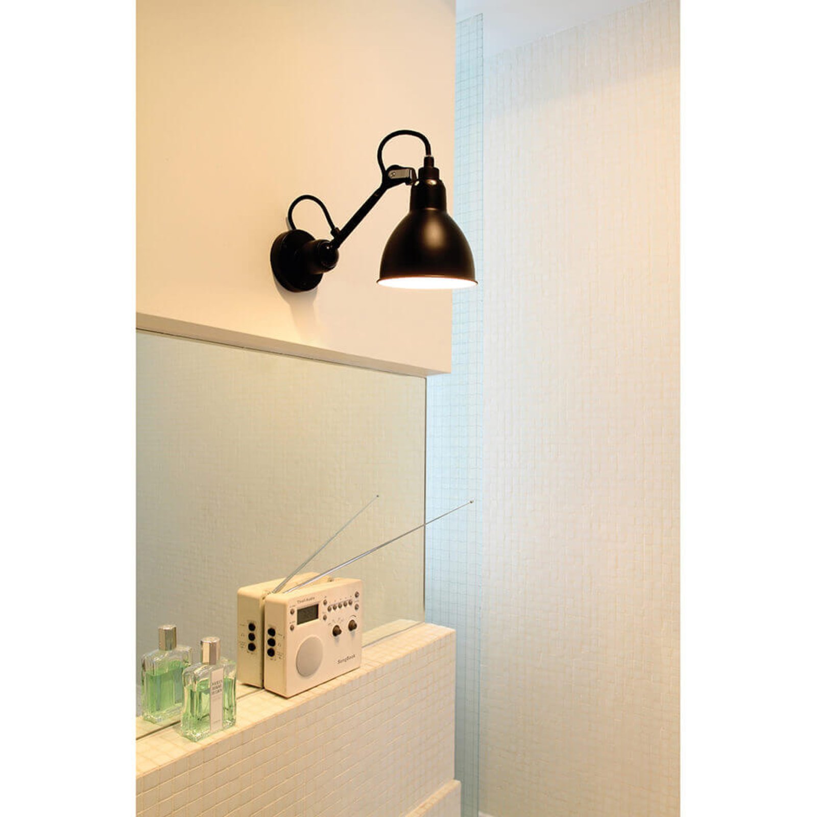 304 Wall Lamp Black - Lampe Gras