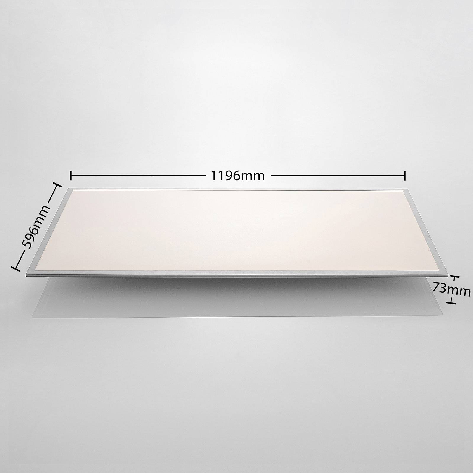 Panel LED Stenley, CCT, 120 cm x 60 cm, ściemniany