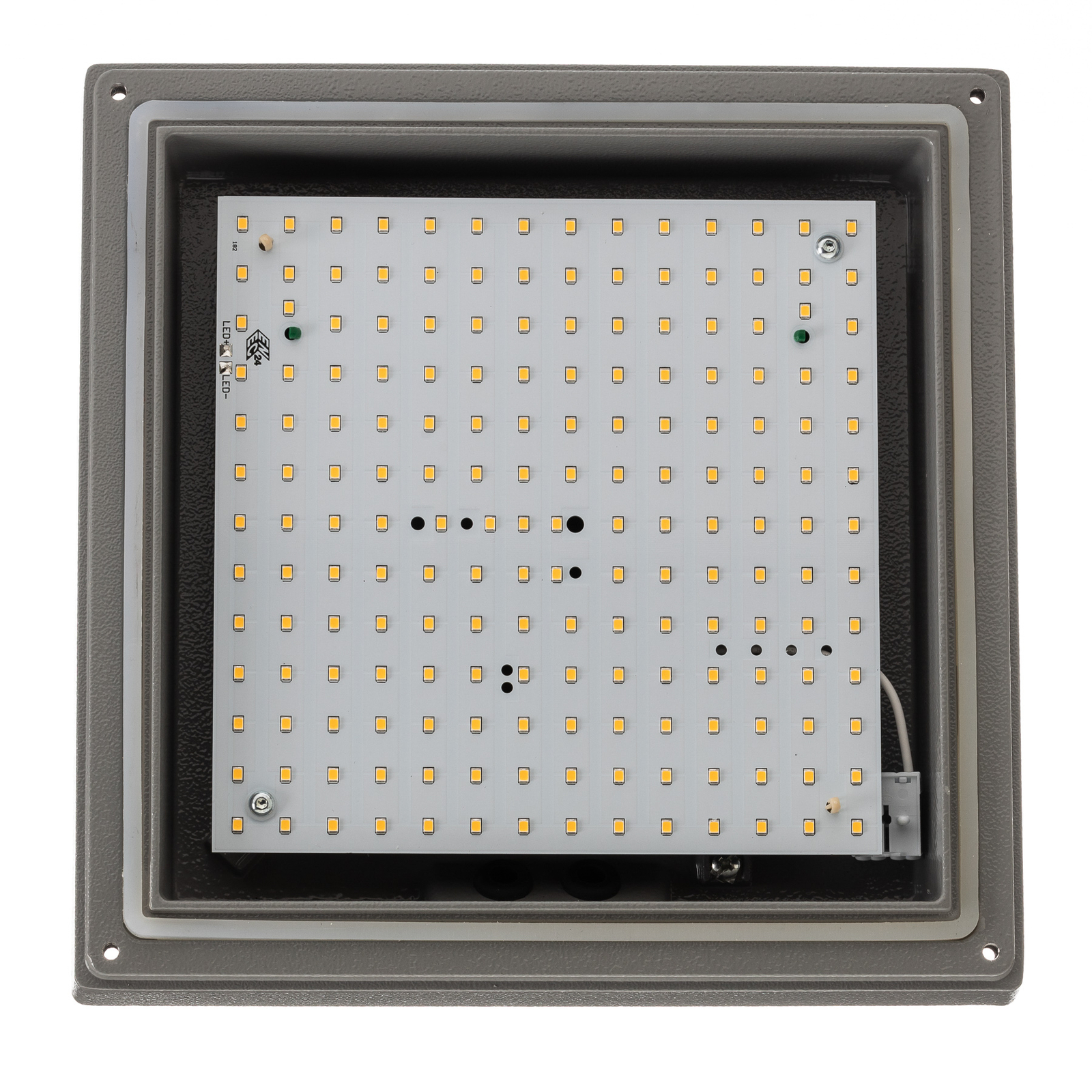 SUN 11 - LED wall light 13 W, light grey 3,000 K