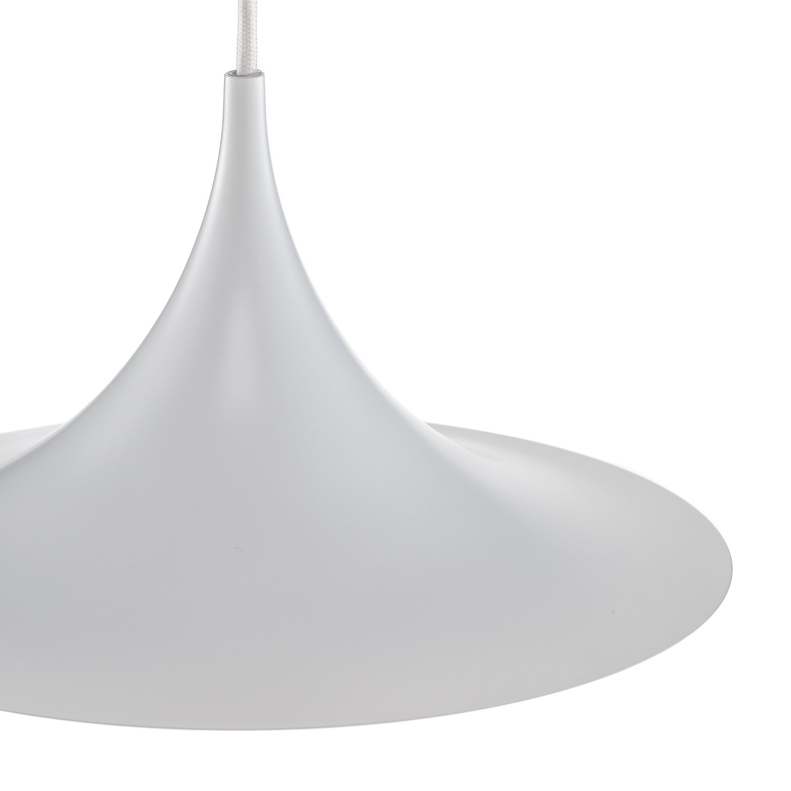 Semi Taklampa Ø30 Matt Vit - GUBI