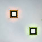 LED-Deckenlampe Acri CCT RGB Fernbedienung 20x20cm