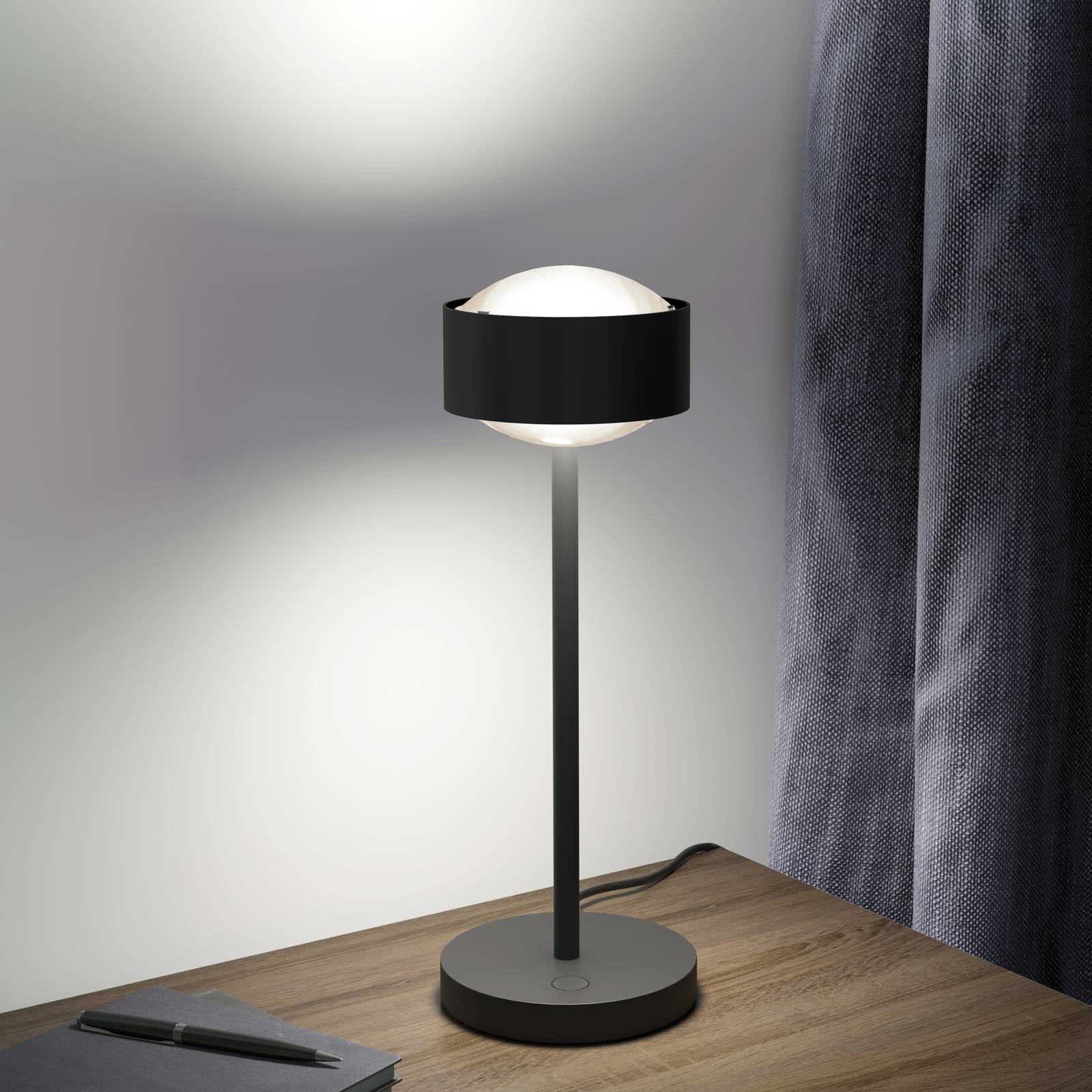 Top Light Puk! 120 Eye Table LED matné čočky, matná černá