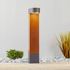 Bega 84499 Bolardo luminoso LED, cabeza redonda