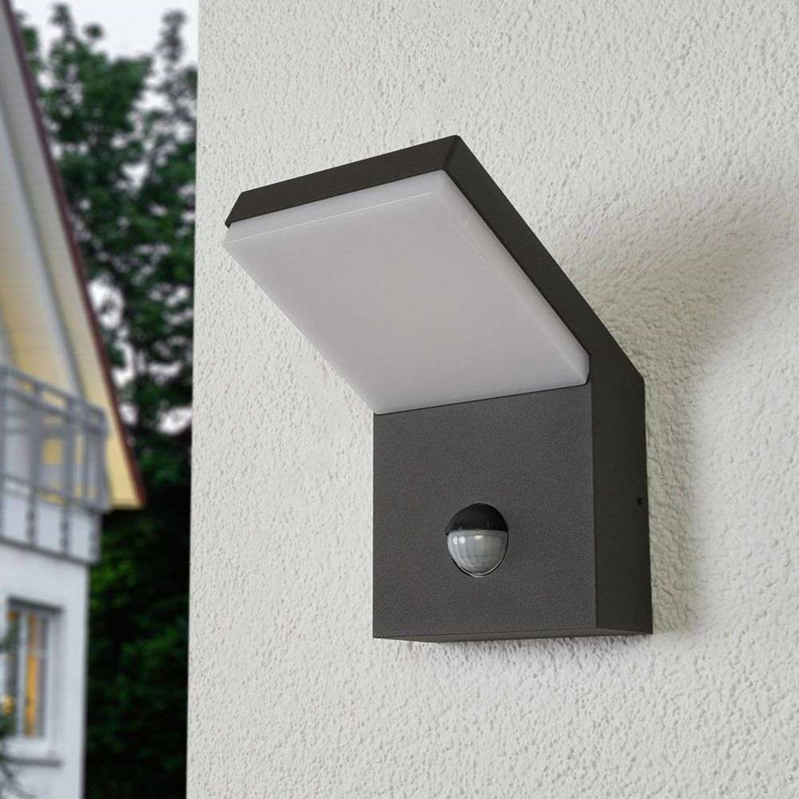 Yolena LED Aplica de Exterior w/sensor Dark Grey - Arcchio