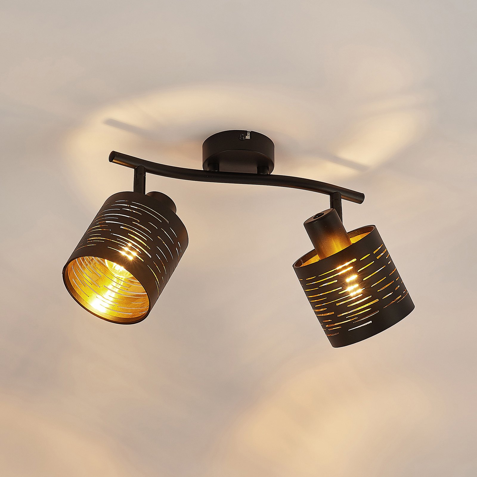 Lindby Iolyn plafondspot, 2-lamps