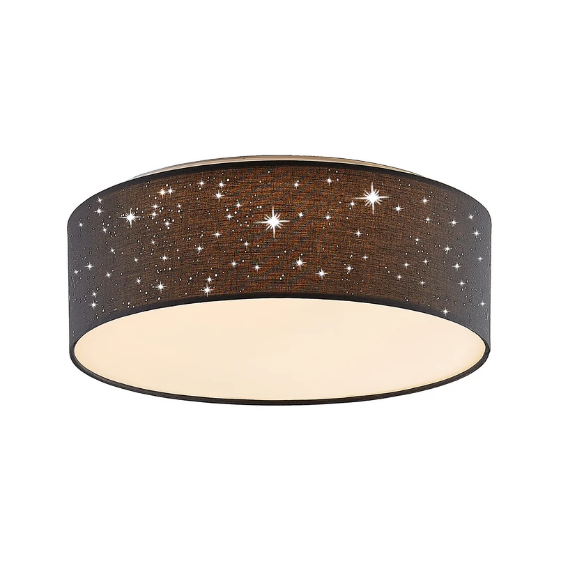 Lindby - Ellamina LED Plafonnier Ø40 Dark Grey