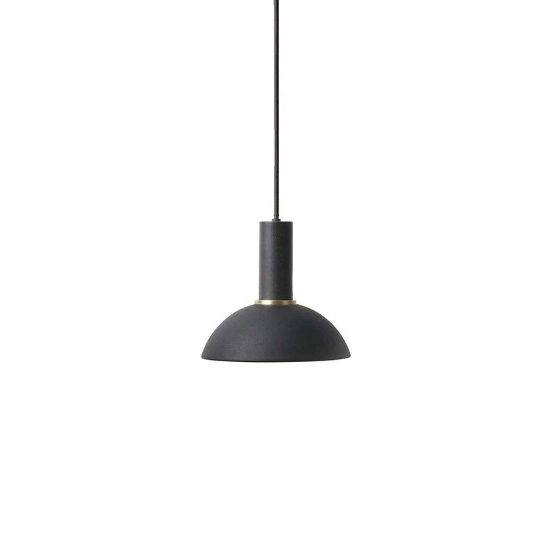 ferm LIVING - Collect Pendelleuchte Hoop Low Black