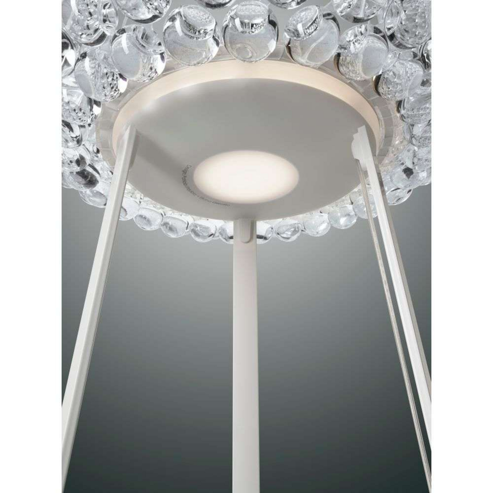 Caboche Plus LED Lampadar Transparent Medium - Foscarini