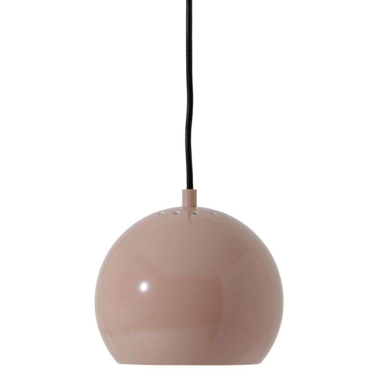 Ball Závěsná Lampa Ø18 Glossy Nude - Frandsen