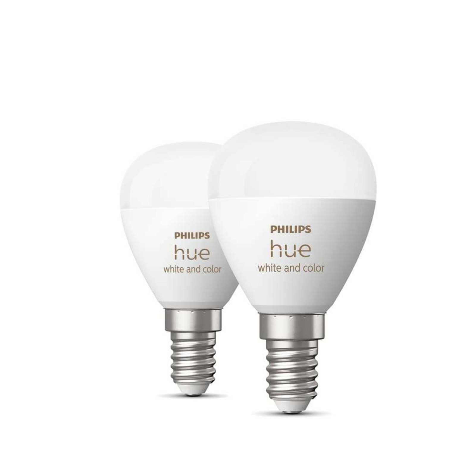 Philips Hue White&Color Amb. 5,1W Luster Crown 2 pack. E14 - Philips Hue