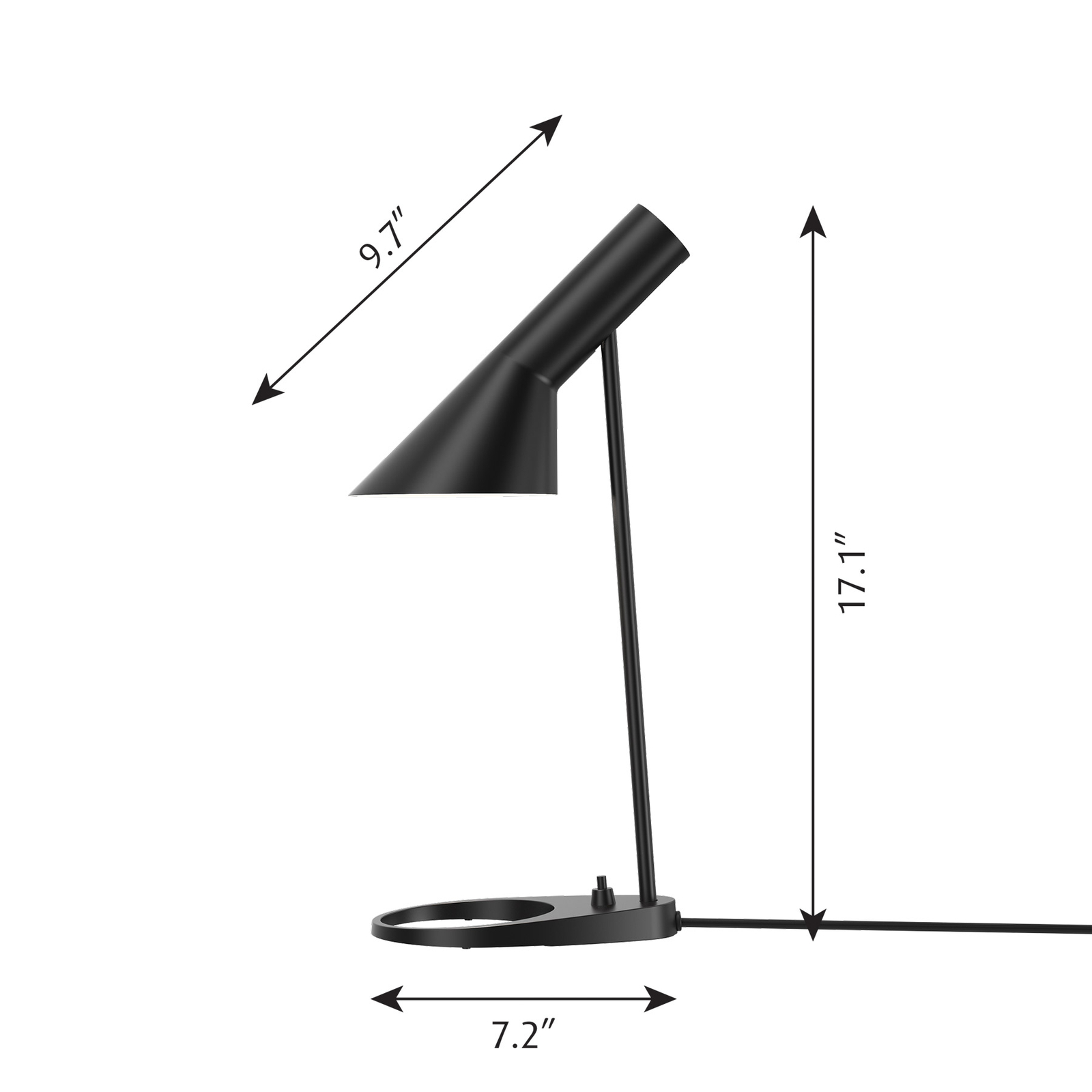 AJ Mini Bordslampa Svart - Louis Poulsen