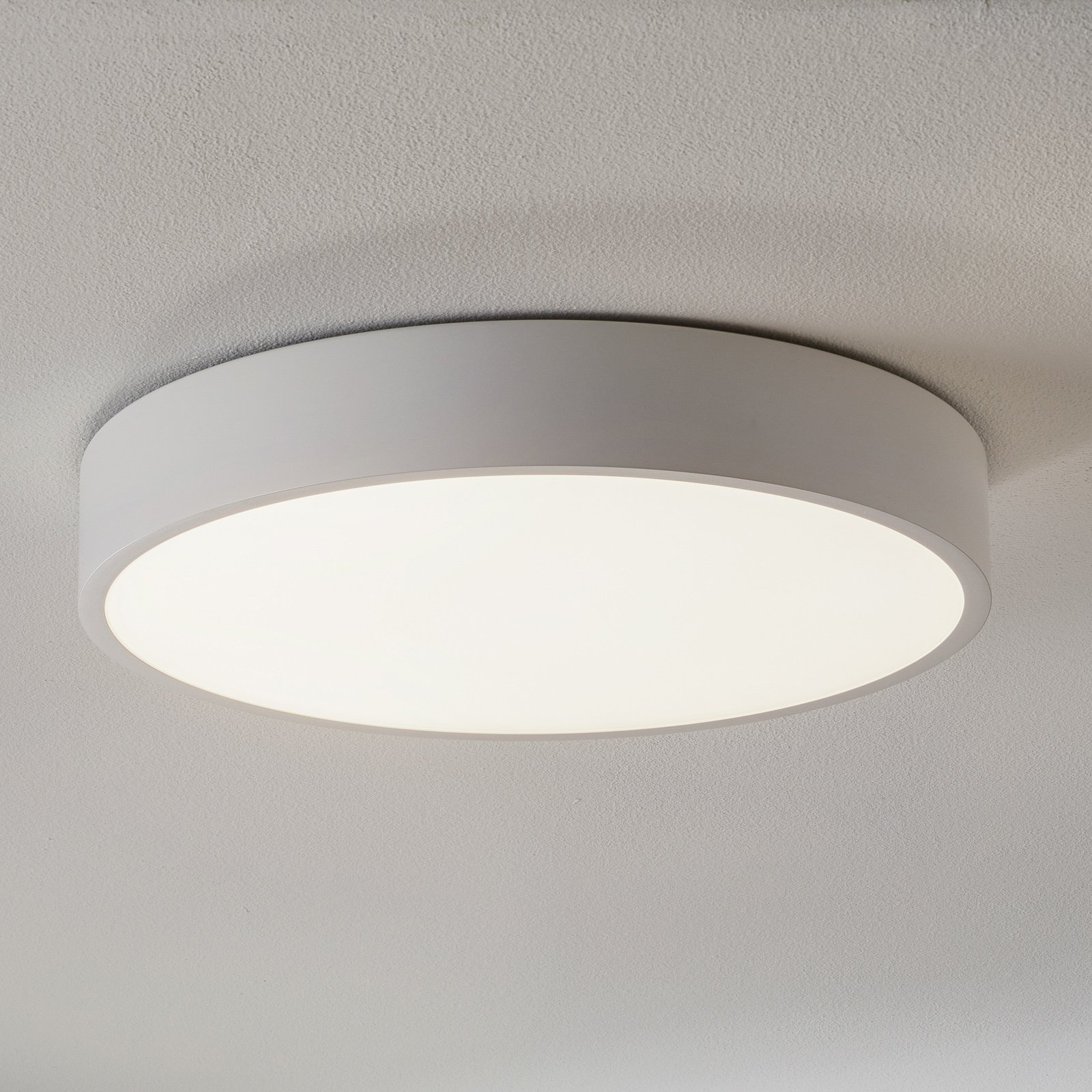 BEGA Planeta ceiling lamp DALI 4,000K white Ø 50cm