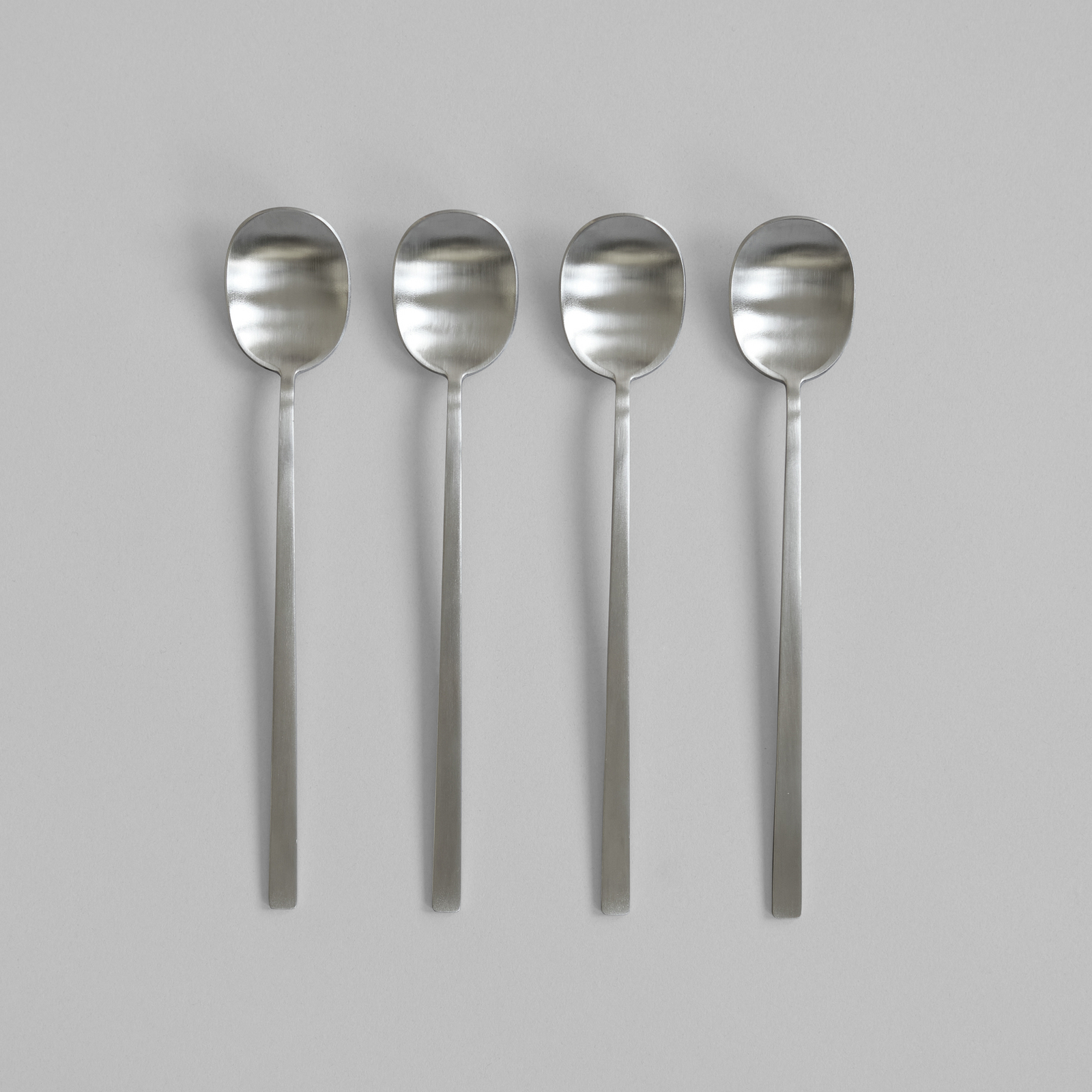 Łyżki Kogei, zestaw 4 sztuki, stal, wysokość 20 cm – 101 Copenhagen